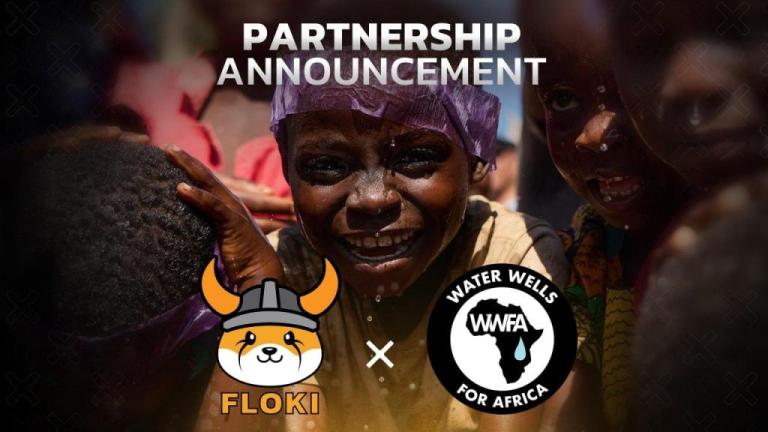 FLOKI financia poços de água limpa na África por meio de parceria com a WWFA.  