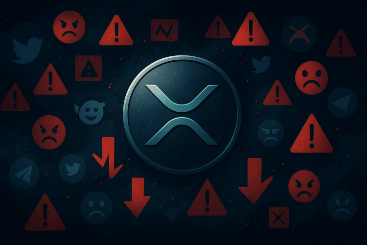 A Mídia Social Fica Pessimista Com XRP: Isso é um Sinal de Compra?