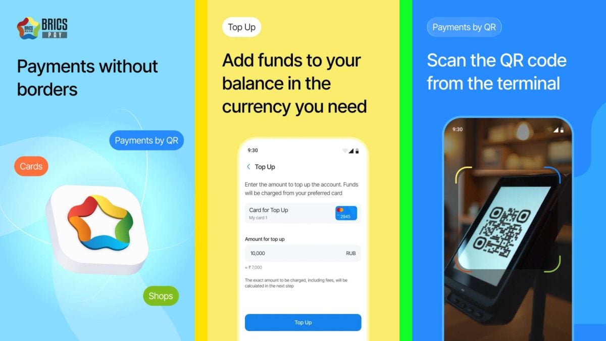 Aplicativo BRICS Pay chega aos celulares com promessa de unir Pix, criptomoedas e sistemas globais de pagamentos com testes na Rússia