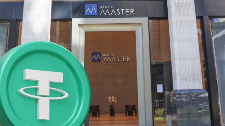 Zero cripto: Tether transferiu USD 300 milhões ao Banco Master por instituição alemã      